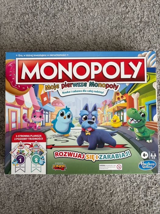 Moje pierwsze Monopoly 4+