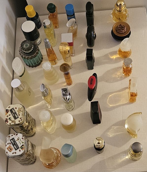 Miniaturas de perfumes de coleção