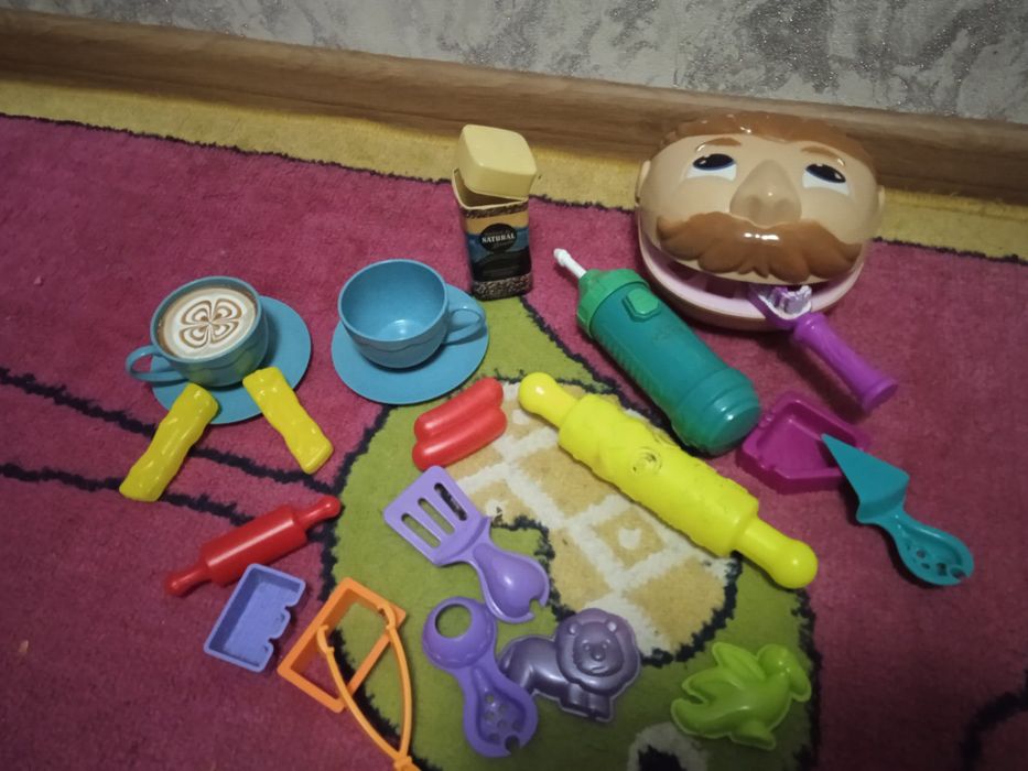 Набір зубастік і для ліплення