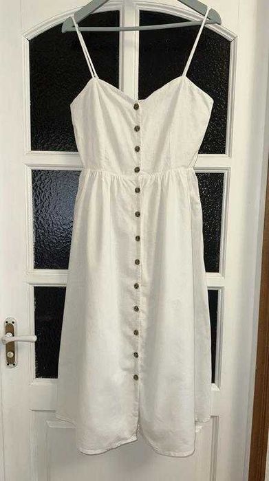 H&m платье льняное, сарафан