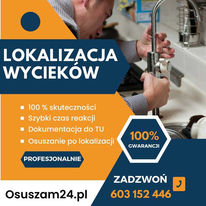 Legnica lokalizacja wycieków wody, szybko i precyzyjnie