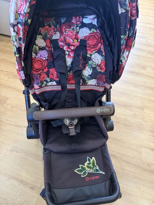 Коляска універсальна Cybex Priam 4.0 Spring Blossom