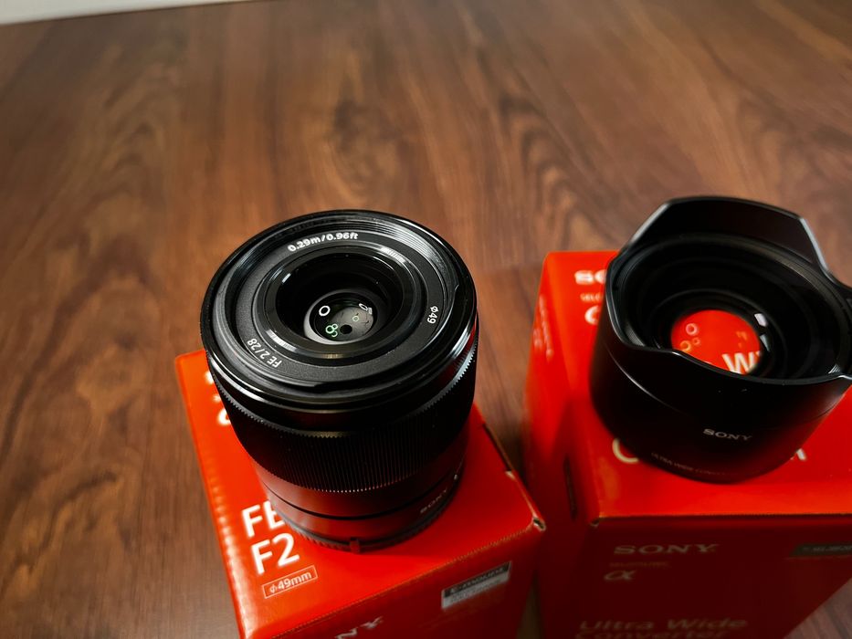 Obiektyw Sony FE 28mm f/2.0 + konwerter 21mm - świetne szkło na gimbal