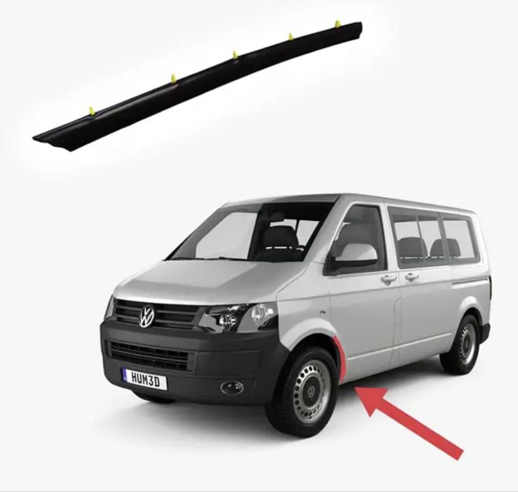 Уплотнитель на передню дверь WV Т5 Т6