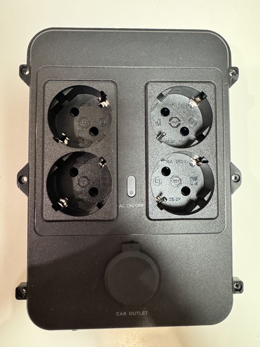 Панель з євро розетками EcoFlow Delta 2, River 2 pro, River 2 max, Delta