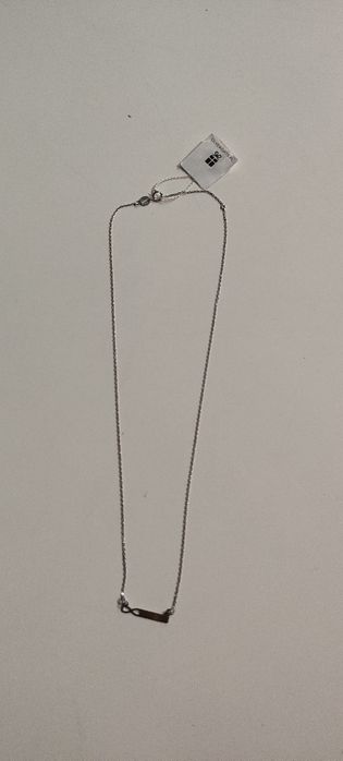 Naszyjnik Celebrytka Srebro 925 Blaszka/Nieskończoność