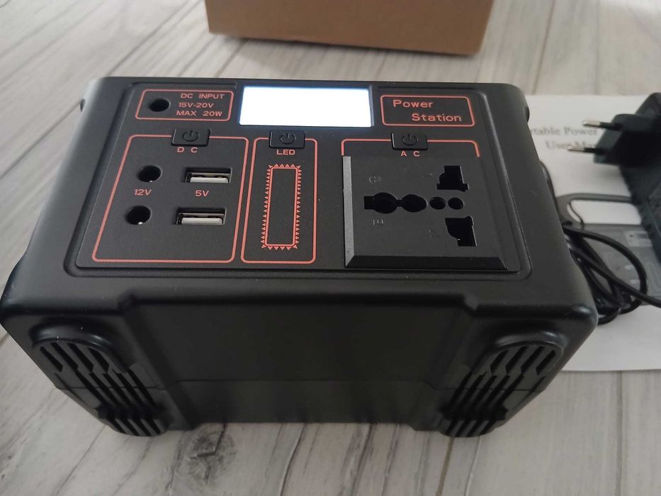 Przenośna stacja zasilania 100W 24000mAh