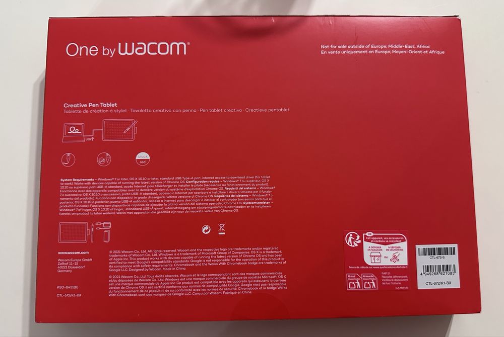 Creative Pen Tablet One by Wacom