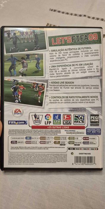 Fifa 09 em CD para PC