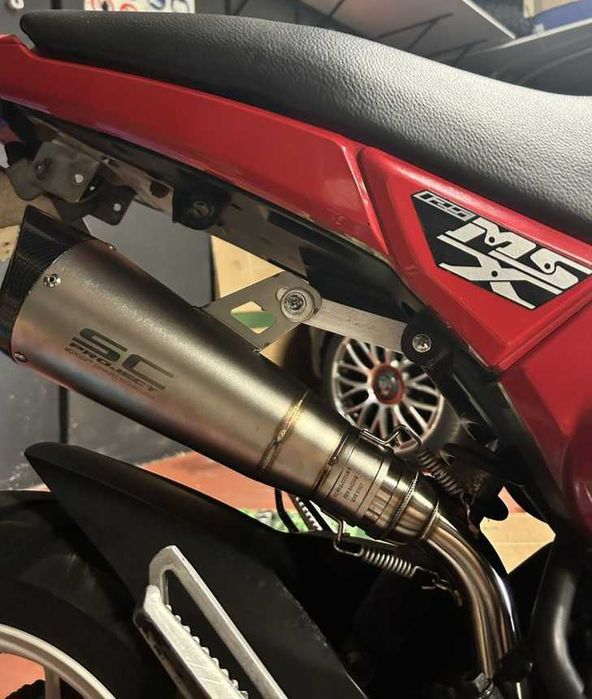 Linha escape Honda msx groom 125