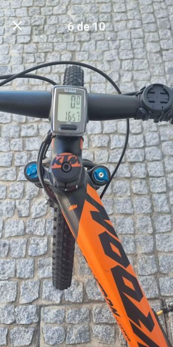 Ktm myroon master.  Como novo