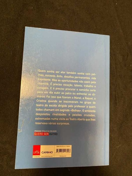 Livro "Quero ser ator"