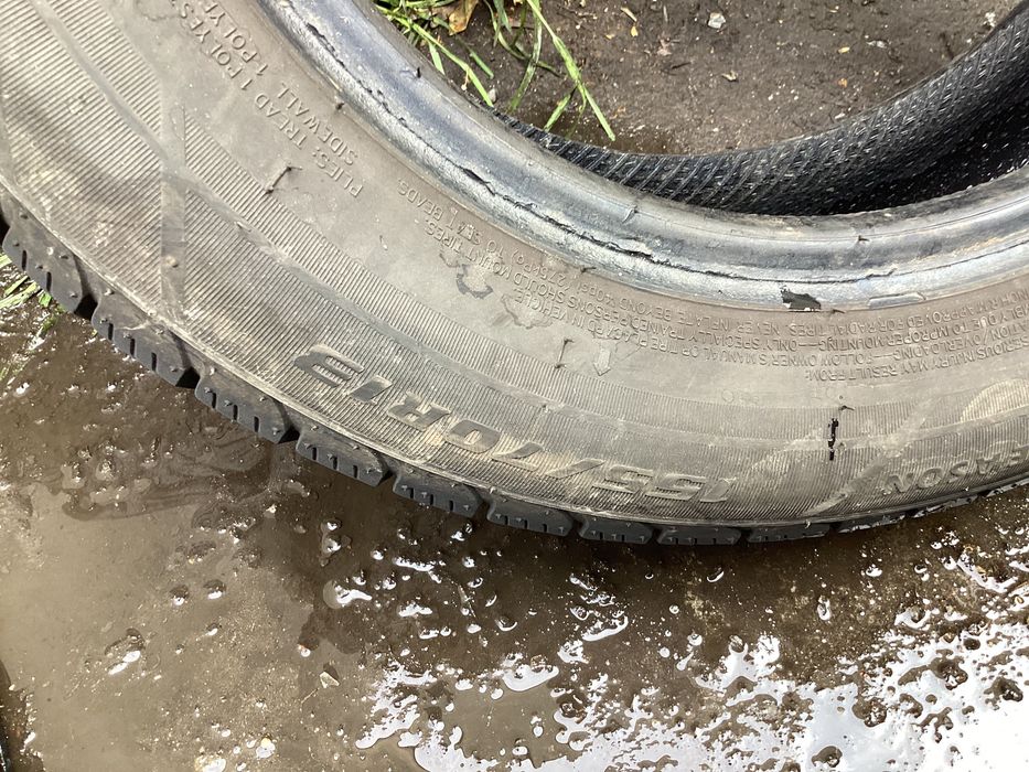 COMPSAL 155/70r13 2szt opony całoroczne wielosezonowe 6.7mm 2024r