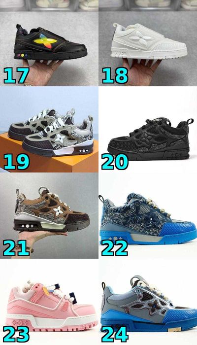 ВСІ КОЛЬОРИ‼️ Кросівки Louis Vuitton Trainer, Skate, swarowski / 36-46