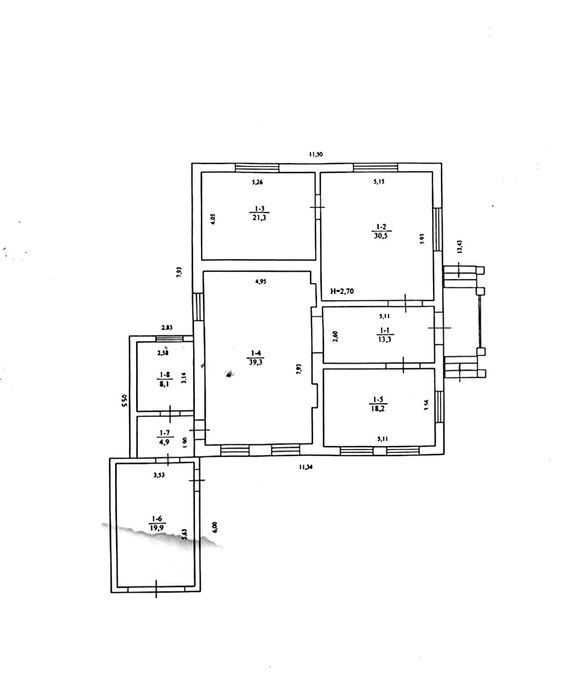 БУДИНОК на ділянці — 10 соток. ГАРАЖ. Коммунікації‼️Документи.