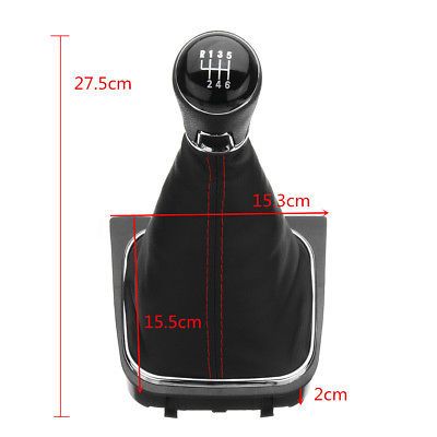 Moca manete de velocidades vw golf Jetta scirroco mk5 mk6 5 e 6v nova