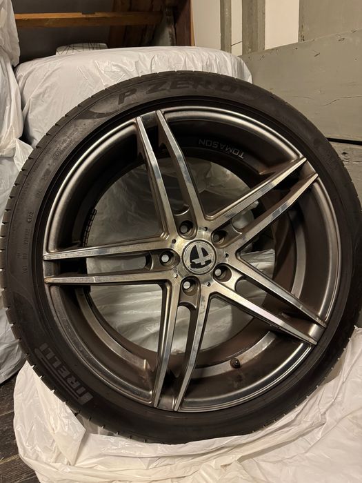 Felgi Tomason + opony Pirelli P Zero Letnie 4 szt.