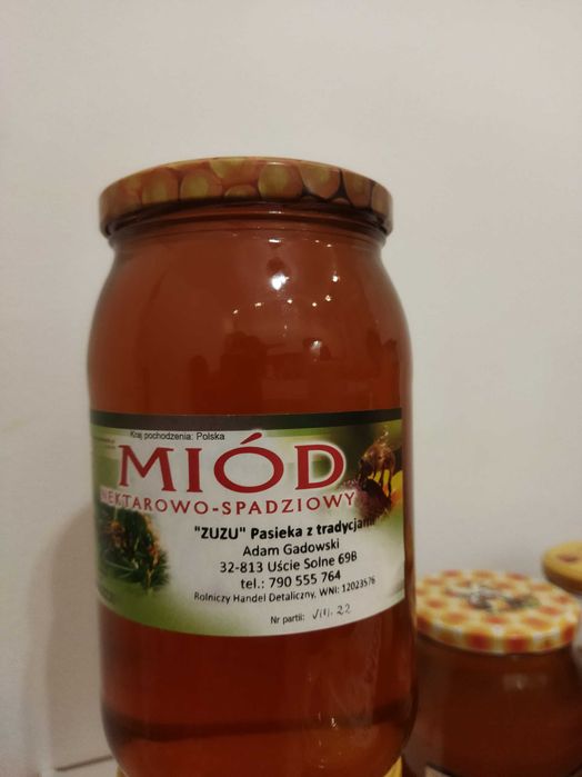 Miód z własnej pasieki