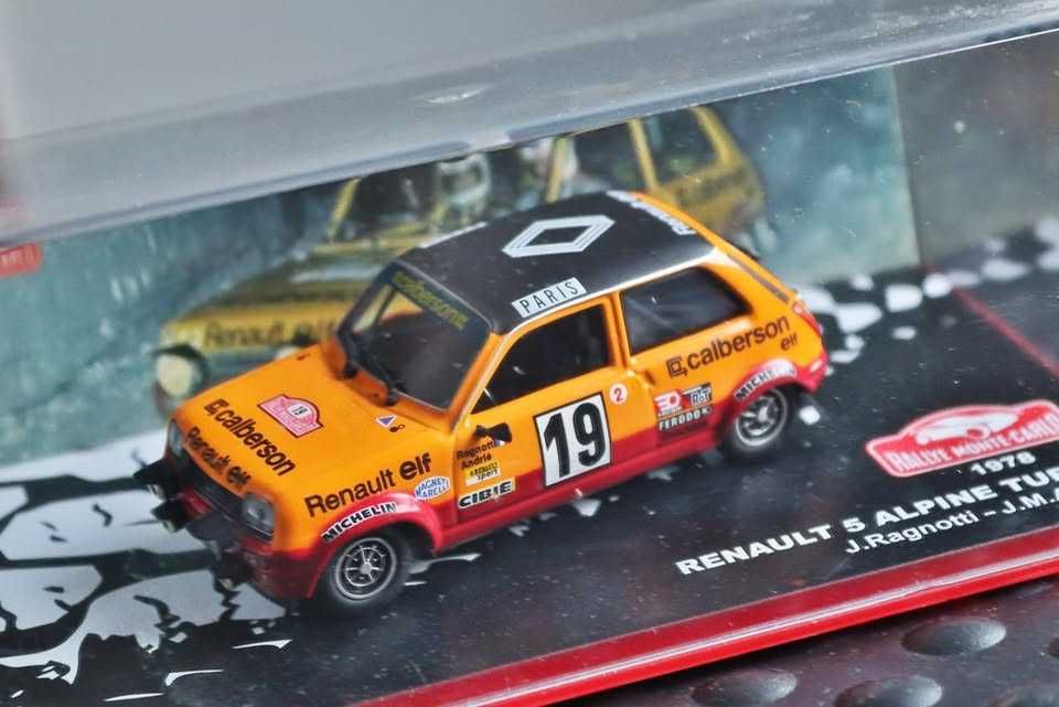Renault 5 Alpine Turbo 1/43 - Jean Ragnotti/Jean-Marc Andrié - Altaya