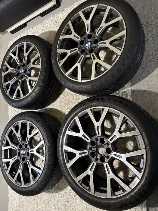 Koła felgi BMW x1 x2 19 cali 5x112 continental 225/45/19 rsc czujniki