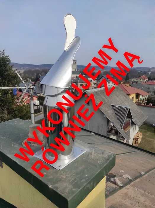 Frezowanie, rozwiercanie kominów. Kominy Izolowane