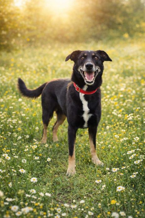 delikatny, nieduży, przyjazny pieseczek czeka na dom