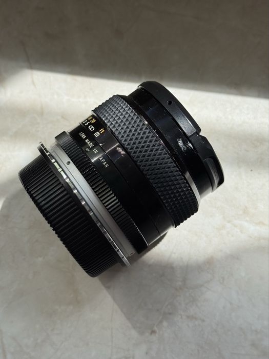 Ширококутний мануальний обʼєктив Yashica 28 mm 2.8 для canon contax