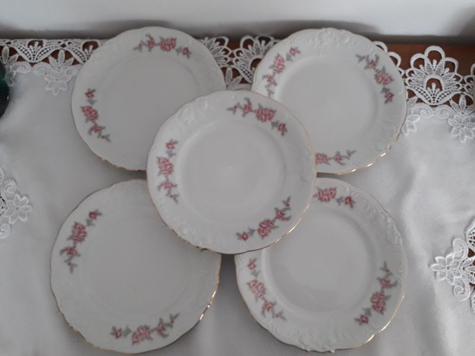 Talerzyki porcelana WAWEL