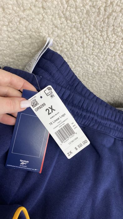 Жіночі штани батал сток опт reebok теплі великі розміри