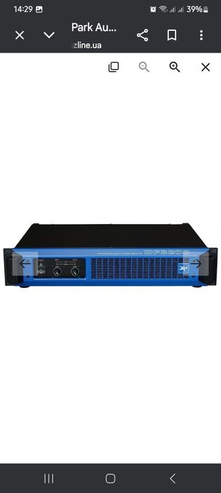 Усилитель мощности Park audio df3200