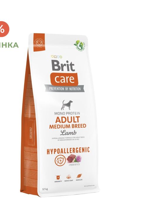 Brit Care Adult Medium Breed Lamb 12 кг