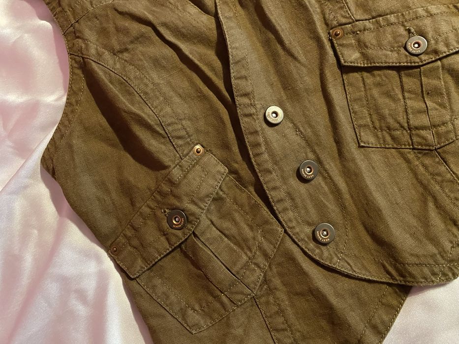 NEXT 44 brązowa kamizelka