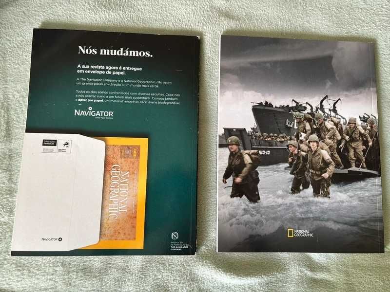 Conjunto de revistas história pela National Geographic em bom estado