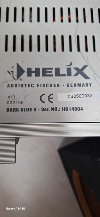 Głośnik JBL i wzmacniacz Helix