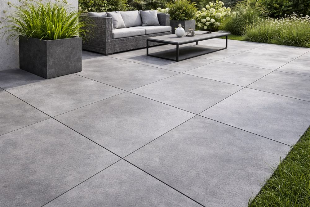 Płyty chodnikowe płytki betonowe 100×100×4 cm Kostka Brukowa Taras