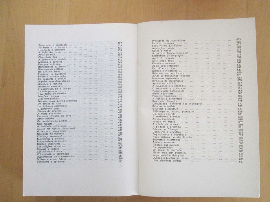 Temas Portugal editoriais e pontos de vista do J. Comércio 1972|1973