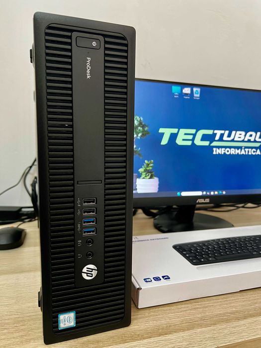 Desktop HP ProDesk 600 G2 SFF + Monitor ASUS 22’’ Full HD •