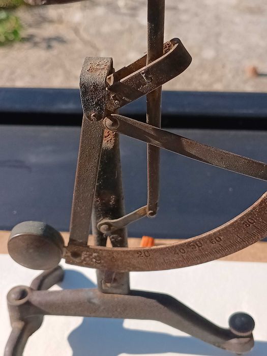 Balança Antiga Alemã de Precisão – D.R.G.M. – Início Séc. XX