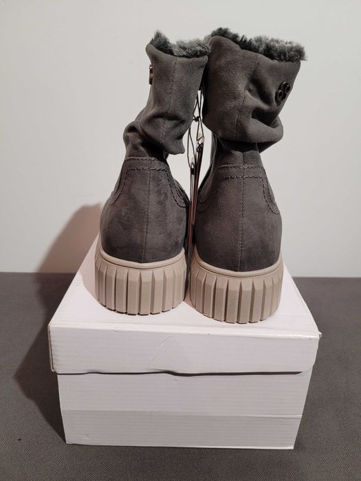 Botki ocieplane zimowe damskie S. Oliver