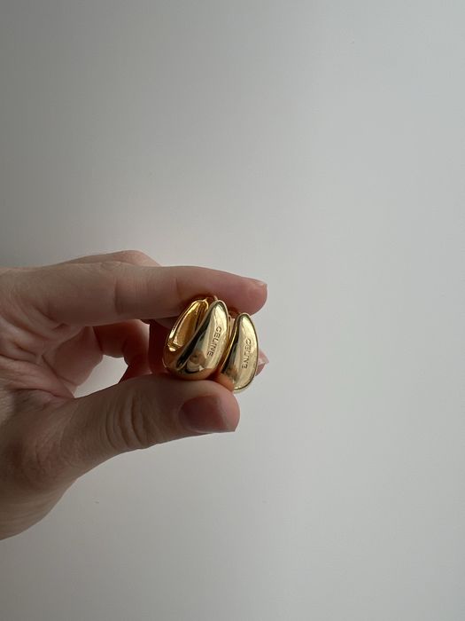 Стильні сережки кільця