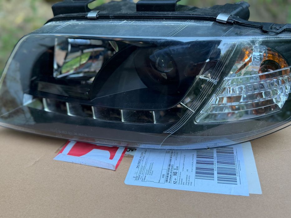 lampy Daylight Black do Audi A6 C5 przedlift (1997–2001)