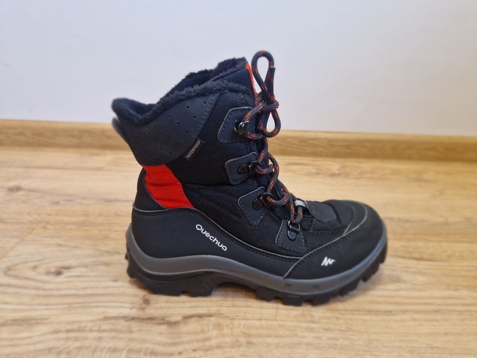 Buty turystyczne Quechua WTP-SH500 Warm sznurowane dla dzieci