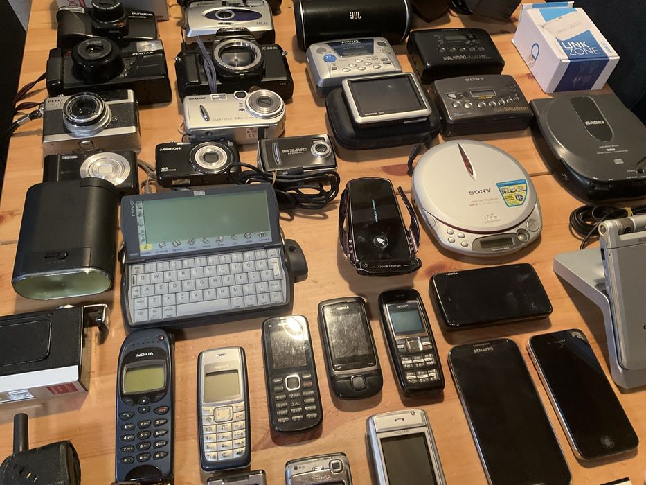 Lote de aparelhos para pecas ou reparacao