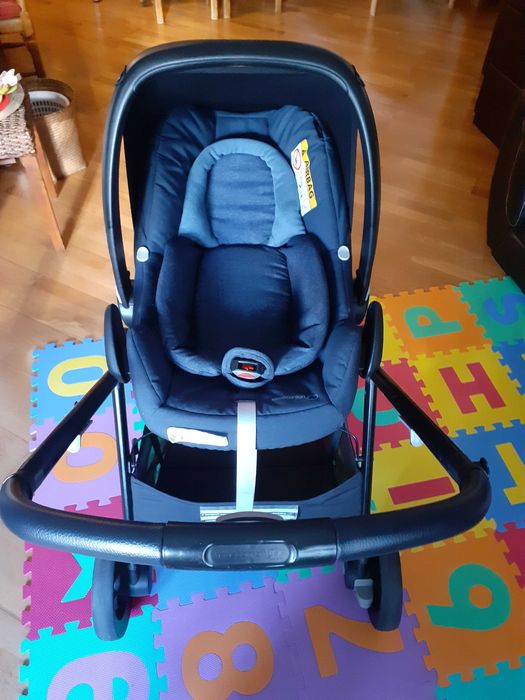 CarrinhoTrio Bébé Confort Zélia + Ovo Rock