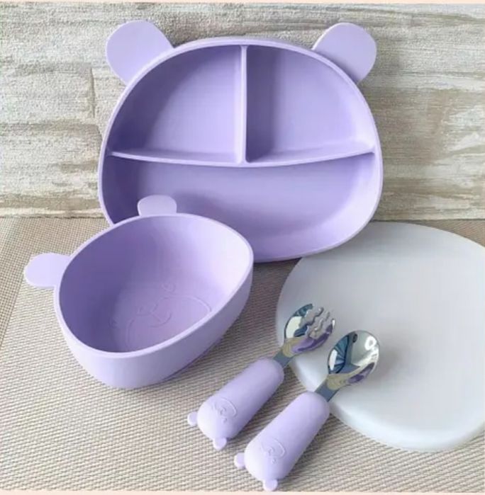Силіконовий посуд для малечі