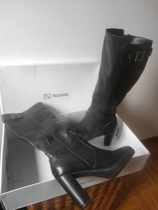 Bota cano alto seaside mto bom estado,