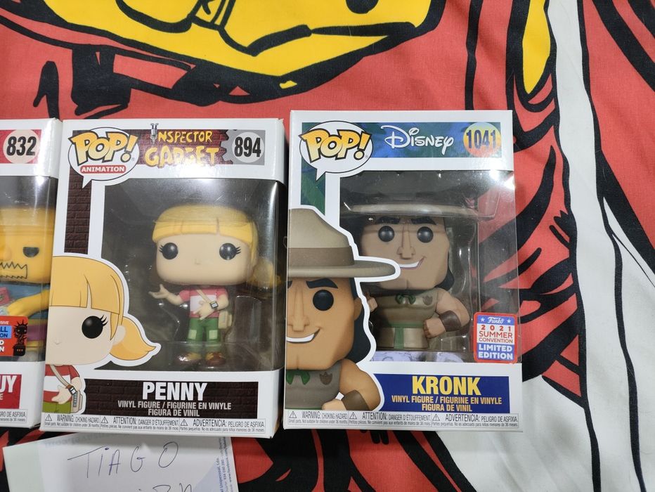 Funko Pop Animação - Lote
