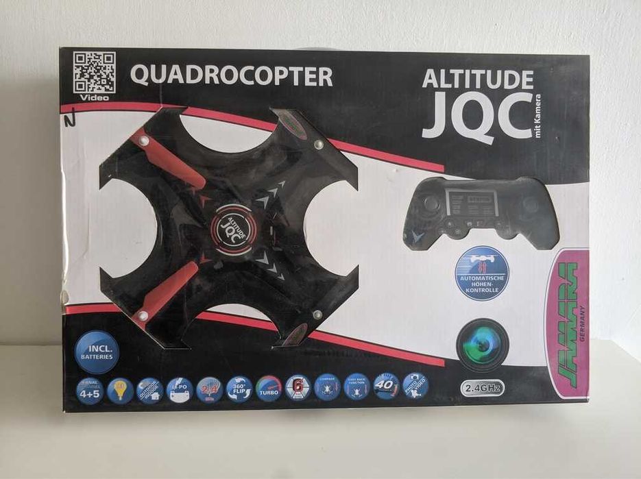 Dron Jamara Atlitude JQC kamera kompasem powrót żyroskop trzyma wysoko