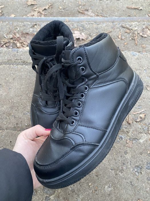 Кросівки високі хайтопи теплі