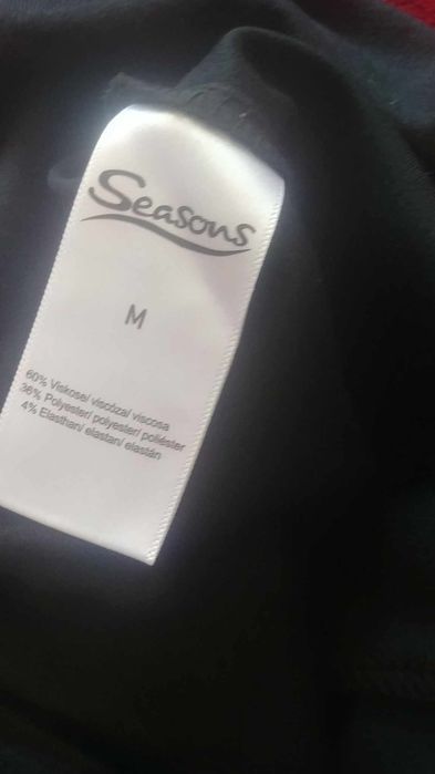 Czarne legginsy ciążowe nowe Seasons M 38